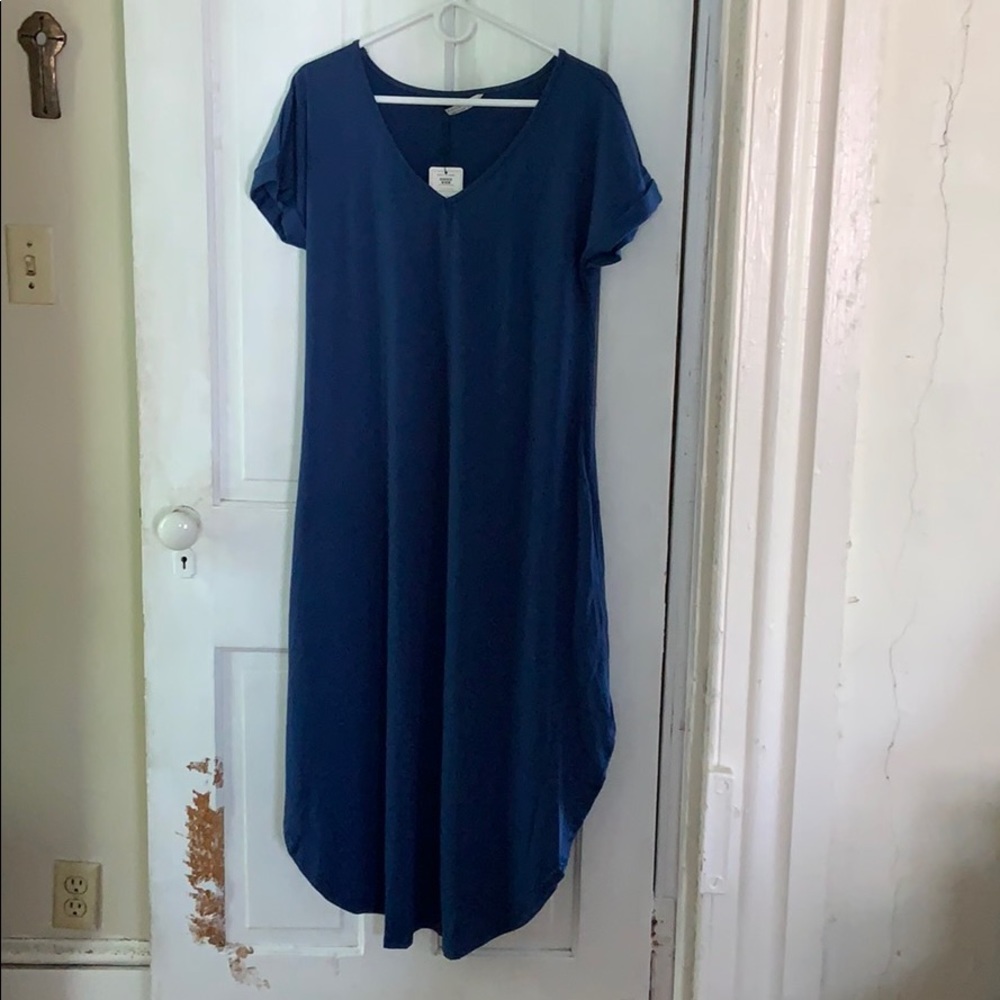 NAVY BLUE NIGHTGOWN